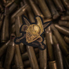 M-Tac - Nášivka na přilbu Gladiátor - výšivka - 500D Cordura - zlatá - 51374002