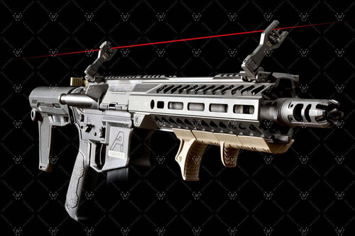 Strike Industries - Sidewinder II BUIS Záložní železná mířidla - černá - SIDEWINDERII-BK