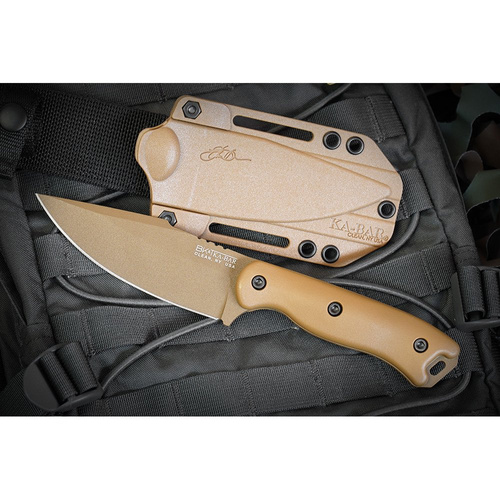 Ka-Bar - Pevný nůž Becker Harpoon - Coyote Tan - BK18