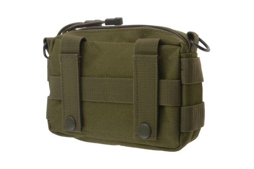 GFC Tactical - Horizontální univerzální pouzdro - Nylon - MOLLE - Olivová barva - GFT-19-023984