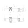 Vector Optics - Puškohled Continental x10 1-10x28 - FFP - VET-RAR 2 - Černá - SCFF-62