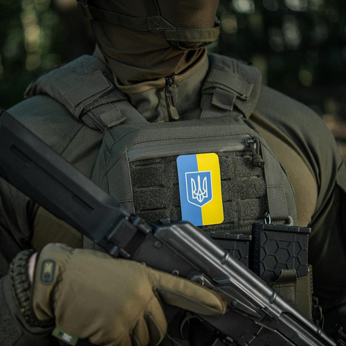 M-Tac - Nášivka - Vlajka Ukrajiny se znakem 80x50mm - Svislá - 51304099.