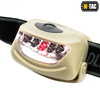 M-Tac - Čelová svítilna LED 4+1 - 18 lm - AAA - Khaki - MTC-HL-022-KH