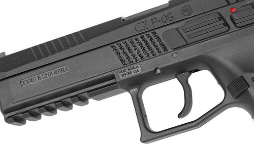 ASG - Replika pistole CZ P-09 - černá - GBB - 18116