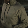 M-Tac - Bavlněná taktická mikina s kapucí Raglan Hard - Dark Olive - 51388048