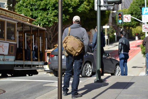 Helikon - Městská kurýrní taška Large® - Cordura® - Adaptive Green - TB-UCL-CD-12