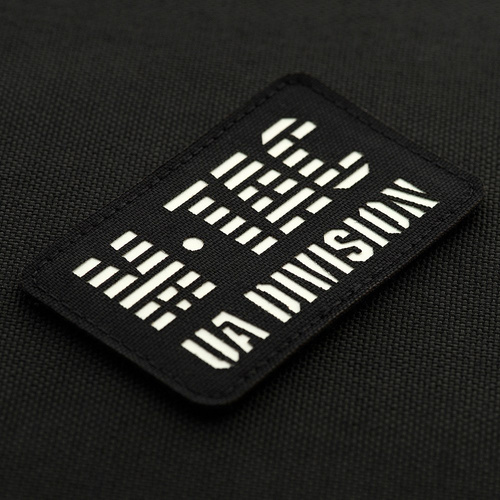 M-Tac - Nášivka UA Division - Cordura 500D - Fluorescenční - Černá/GID - 51144299