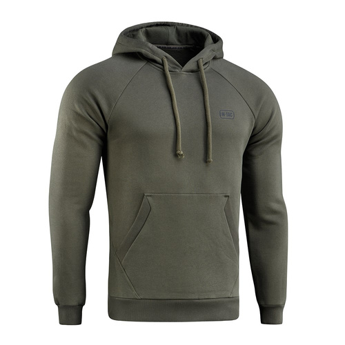 M-Tac - Bavlněná taktická mikina s kapucí Raglan Hard - Army Olive - 51388062