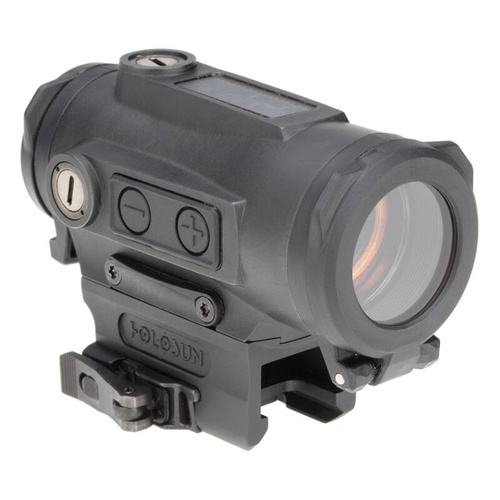 Holosun - HE530C Red Dot Sight - 30 mm - Absolute CoWitness - MRS - Solární panel - Titan - Červený - HE530C-RD