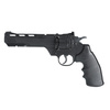 Crosman - Vzduchovka Vigilante Revolver - 4,5 mm Diabolo / 4,46 BB - 6'' hlaveň - černá - CCP8B2