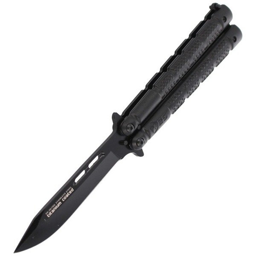 K25 - Zavírací nůž Balisong s titanovým povrchem - 36250