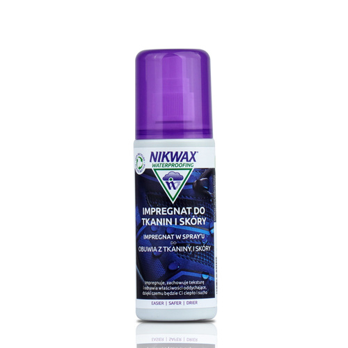 Nikwax - Impregnace na tkaniny a kůži - ve spreji - 125 ml - 792