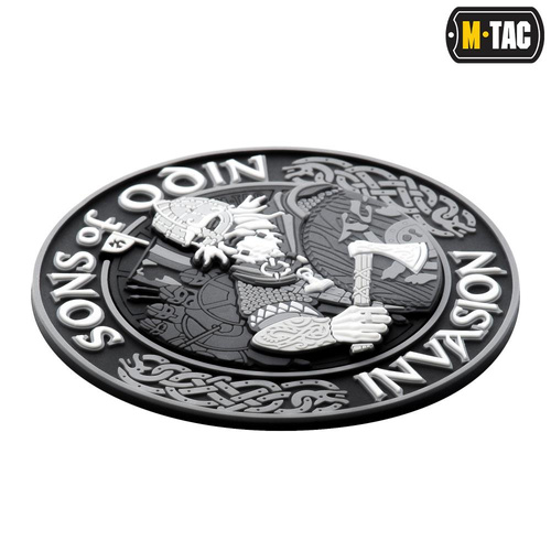 M-Tac - 3D PVC nášivka Sons of Odin - černá/šedá - 51137211