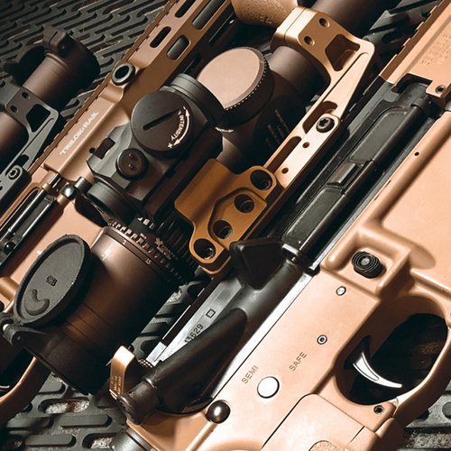 Unity Tactical - Jednodílná montáž na dalekohled FAST LPVO - 30 mm - černá - FST-S30205B
