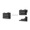 Strike Industries - Strike Stacked Angled CMS Front Grip - M-LOK - Black - SI-AR-CMS-SAF
