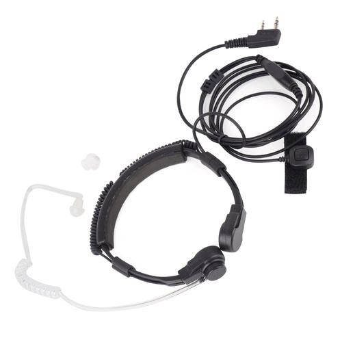 Nastavitelný laryngofon MC-10 pro ruční rádio - zástrčka Kenwood