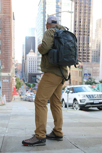 Helikon - Batoh EDC - 24 l - Cordura - černá / šedá melanž - PL-EDC-NP-M1