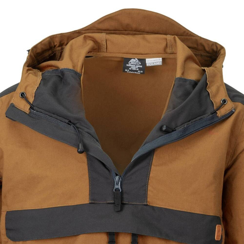 Helikon - Bunda Anorak Woodsman - Earth Brown/Black - KU-WDN-DC-0A01B