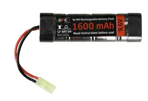 GFC Energy - Baterie pro ASG NiMH 9,6V 1600mAh - Tamiya Mini - GFE-06-003046