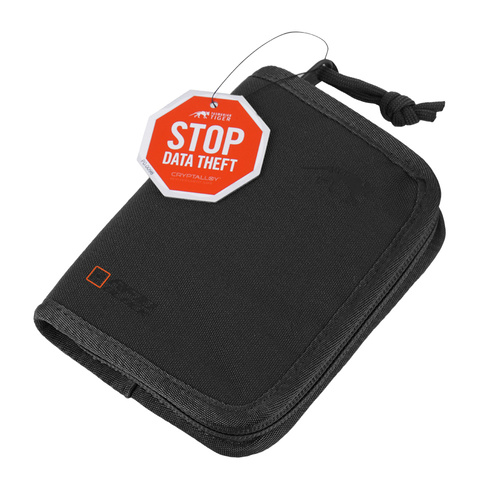 Tasmánský tygr - Portfel Peněženka RFID B - Černý - 7766.040