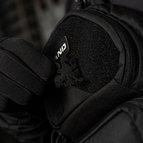 M-Tac - Laserem řezaná nášivka Polish Eagle - Cordura 500D - černá - 51008002