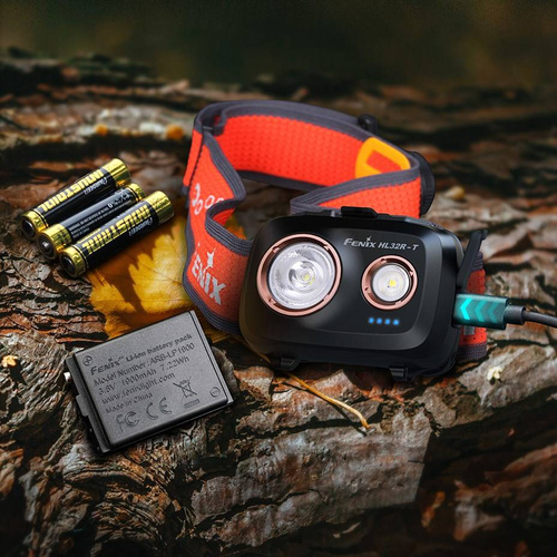 Fenix - HL32R-T LED čelovka - 800 lm - červená / černá - 039-548