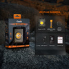 Fenix - Kempingová svítilna CL27R s baterií 5000 mAh - 1600 lm - zelená - CL27R