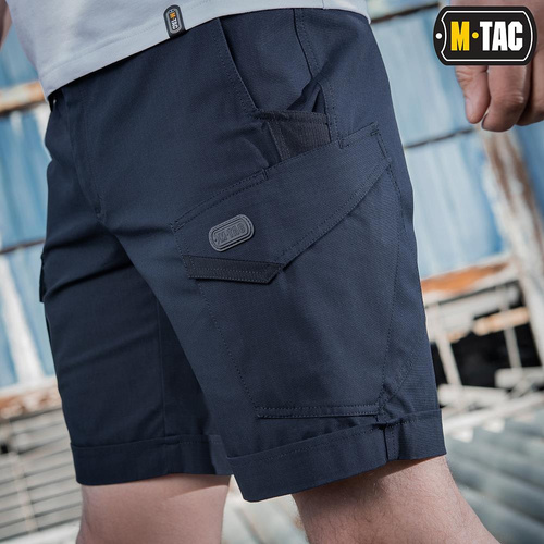 M-Tac - Taktické šortky Aggressor - Polycotton - Rip-Stop - Dark Navy Blue - 20018015