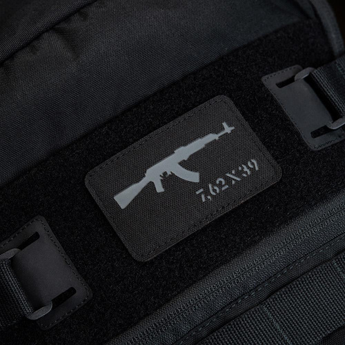 M-Tac - Laserem řezaná nášivka AKM 7.62x39 - černá/šedá - 51110211