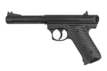 KJ Works - Pistole ASG Ruger MK2 - CO2 - černá - KJW-02-007674