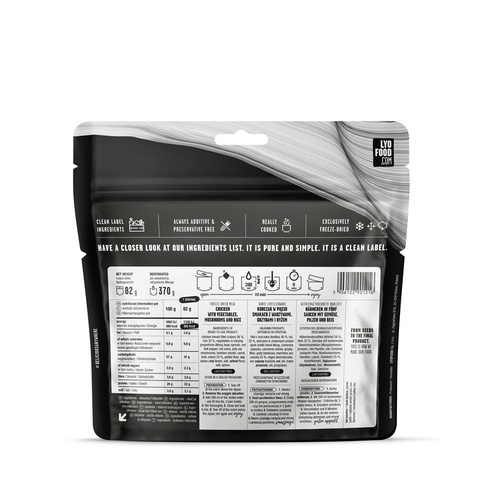 LyoFood - Kuře s rýží a pěti kořeními - 370 g