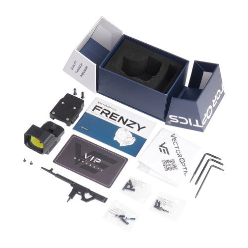 Vector Optics - otevřený kolimátor Frenzy 1x24x29 GenII - 6 MOA - MOJ - černý - SCRD-76