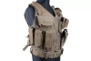 GFC Tactical - Taktická vesta KAM-39 - hnědá - GFT-18-001855