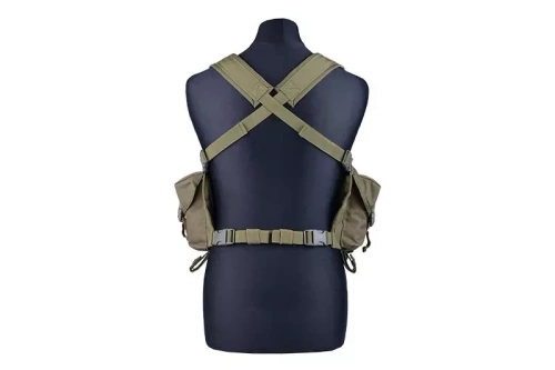 GFC Tactical - Taktická vesta Commando Chest - olivová - GFT-18-009670