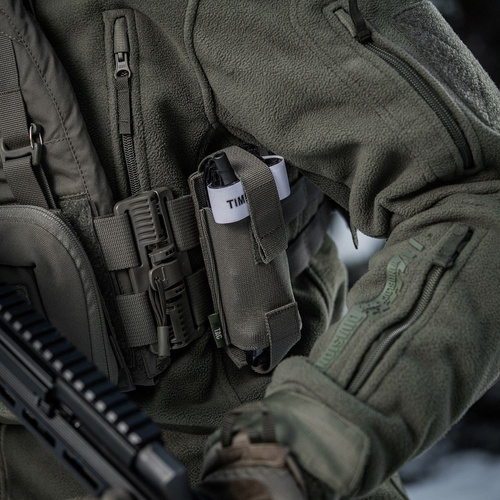 M-Tac - Taktická kapsa na škrtidlo s panelem Molle Gen. III - zelená Ranger - 10137323
