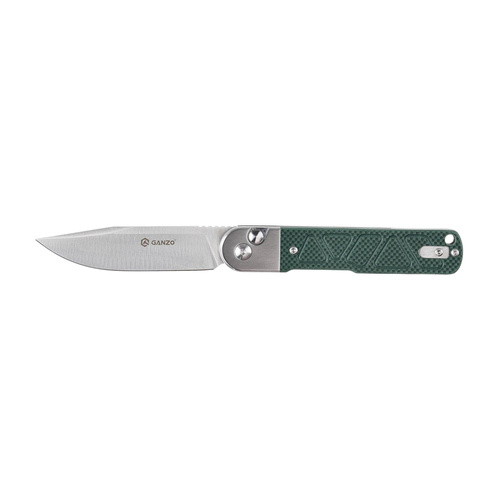 Ganzo - Zavírací nůž EDC G767-GB - 9CR14 - zelený / stříbrný - G767-GB