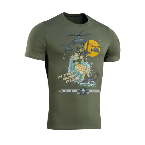 M-Tac - Tričko Surf Club - Light Olive - 80062038