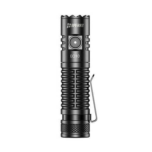 Speras - Svítilna E10 LED s baterií 3100 mAh - 1300 lm - černá - E10