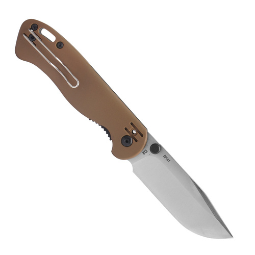 Ka-Bar - Zavírací nůž Becker Folder D2 - Coyote Brown - BK41
