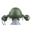 Earmor - Náhlavní souprava pro přilby M32X Mark 3 - zelená - M32X-FG-MARK3