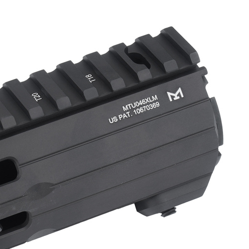 UTG - Chránič ruky pro AR15 Super Slim SD Free Float - 14'' - M-LOK - Mil-Spec - černý - MTU046XLM