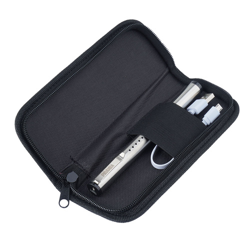 Piranha - Paralyzér Pen Shock USB - 2 400 000 V - stříbrný - PESH
