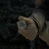 M-Tac - Laserem řezaná čtvercová nášivka Valknut - černá / zelená Ranger - 51162232