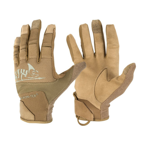 Helikon - Rukavice Range Tactical Gloves Hard® - Coyote / Adaptive Green - RK-RNG-PO-1112A