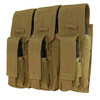 Condor - MOLLE klokaní pouzdro na zásobníky AK - trojité - Coyote Brown - MA72-498