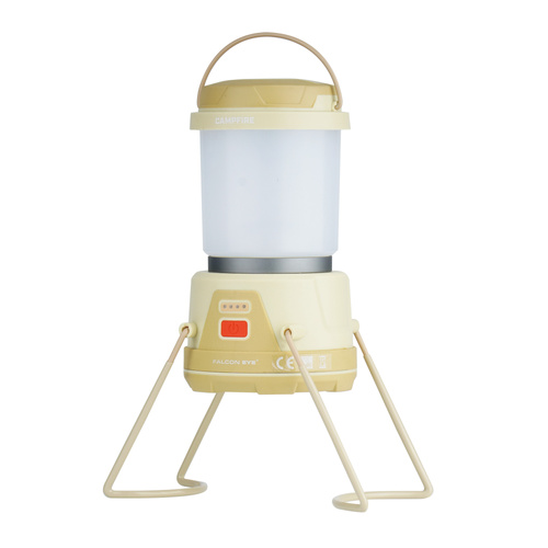 Falcon Eye - Kempingová lampa Campfire - 1720 lm - Stmívač - Tan - FCL0032