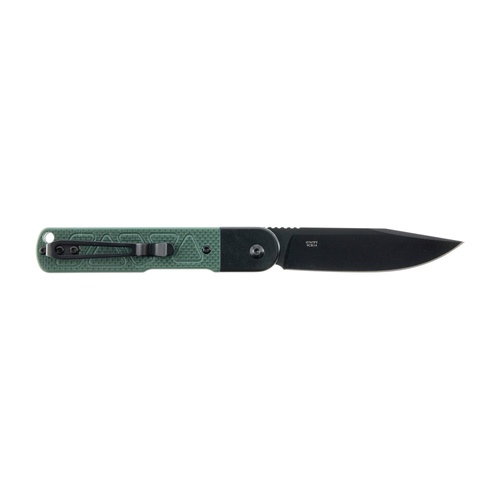 Ganzo - Zavírací nůž EDC G767-PT-GB - 9CR14 - Black / Green - G767PT-GB