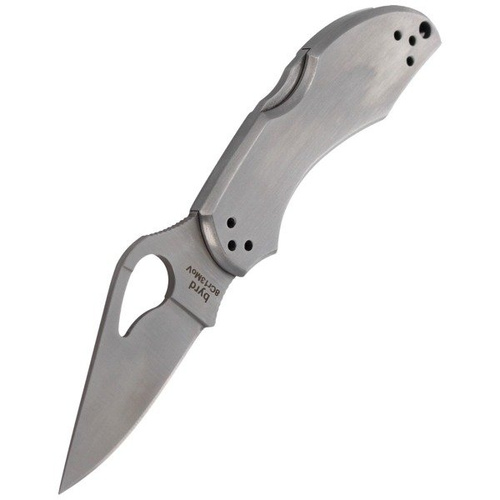 Spyderco - Zavírací nůž Byrd Robin™ 2 Stainless Plain - BY10P2