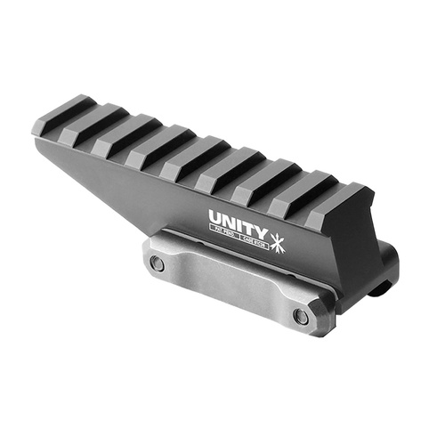 Unity Tactical - Držák FAST Absolute Riser - Picatinny - Hliník - Černý - FST-RAB