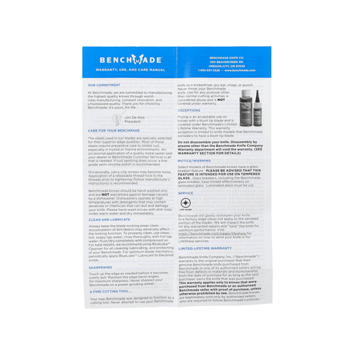 Benchmade - Zavírací Nůž 593GY-02 PSK - Elmax - černá/šedá - 593GY-02